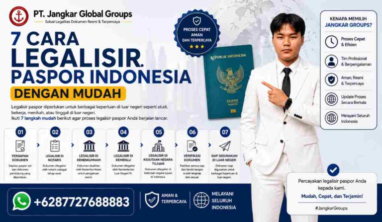 7 Cara Legalisir Paspor Indonesia dengan Mudah