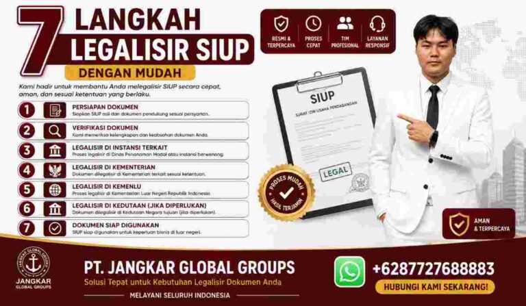 7 Langkah Legalisir SIUP dengan Mudah