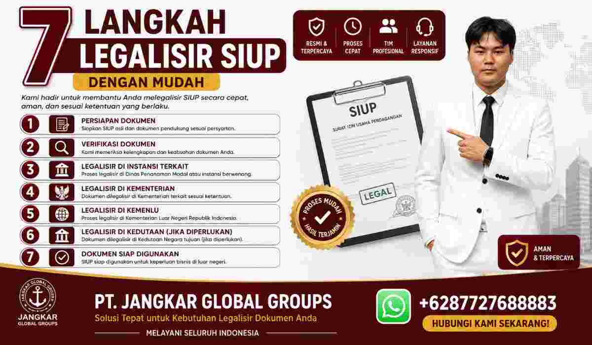 7 Langkah Legalisir SIUP dengan Mudah