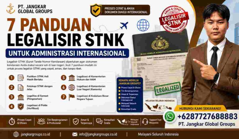 7 Panduan Legalisir STNK untuk Administrasi Internasional