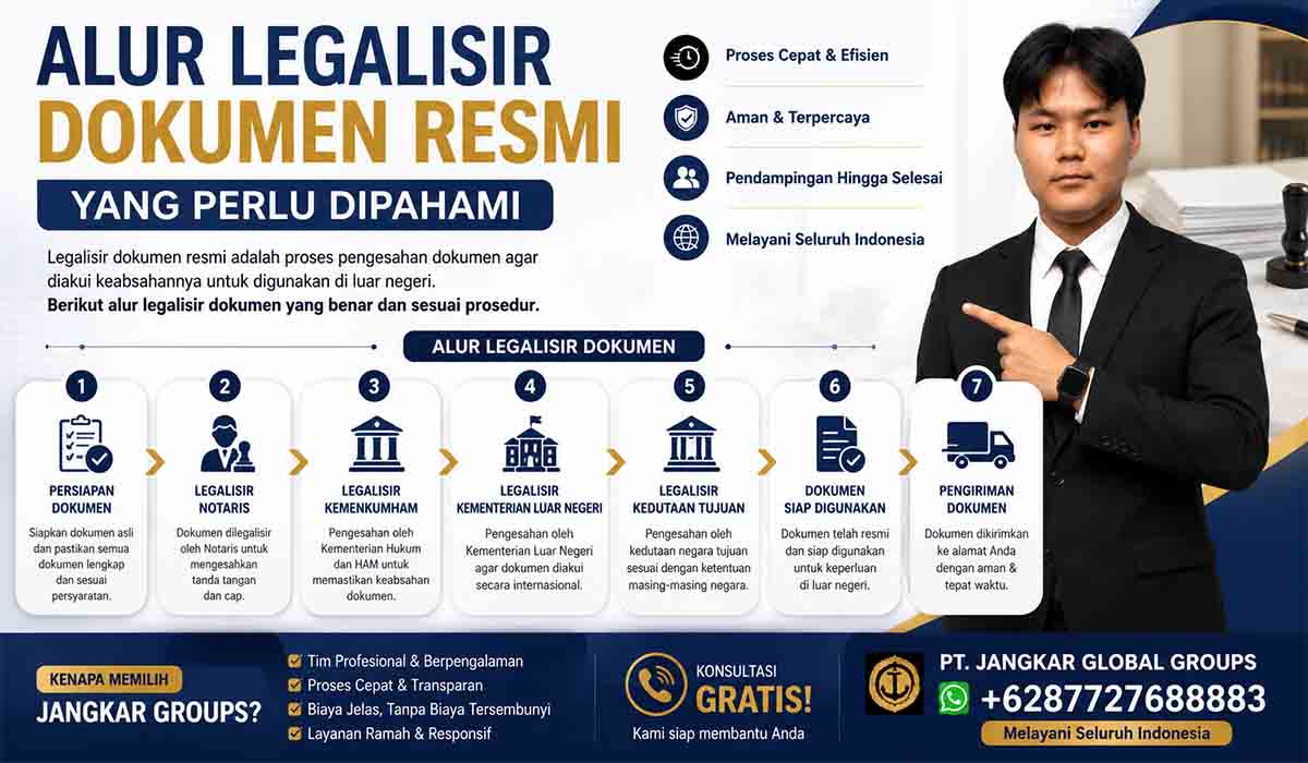 Alur Legalisir Dokumen Resmi yang Perlu Dipahami