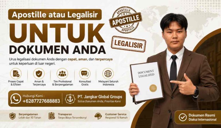 Apostille atau Legalisir untuk Dokumen Anda