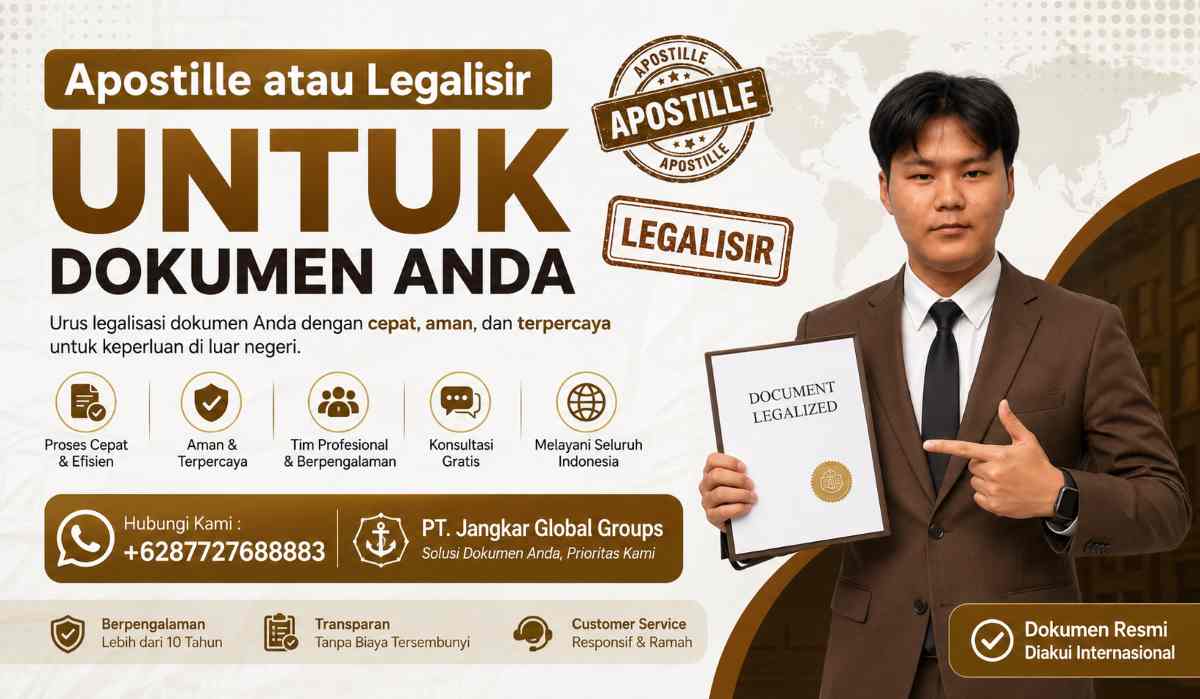 Apostille atau Legalisir untuk Dokumen Anda
