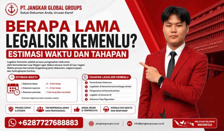 Berapa Lama Legalisir Kemenlu Estimasi Waktu dan Tahapan
