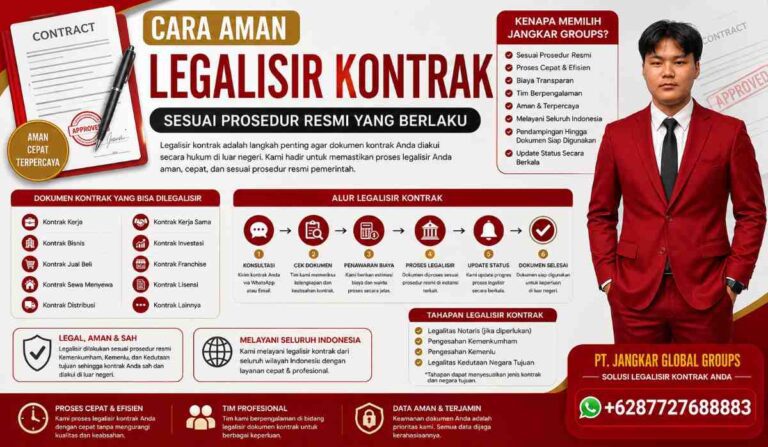 Cara Aman Legalisir Kontrak Sesuai Prosedur Resmi yang Berlaku