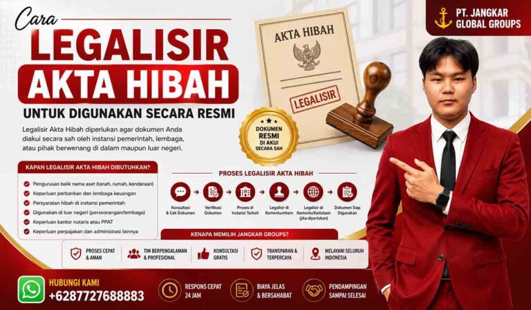 Cara Legalisir Akta Hibah untuk Digunakan Secara Resmi