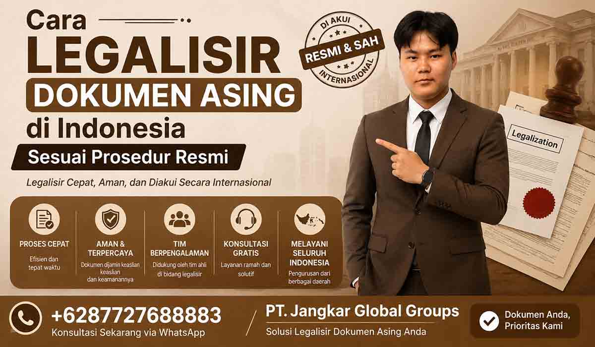 Cara Legalisir Dokumen Asing di Indonesia Sesuai Prosedur Resmi