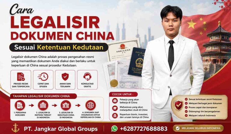 Cara Legalisir Dokumen China Sesuai Ketentuan Kedutaan