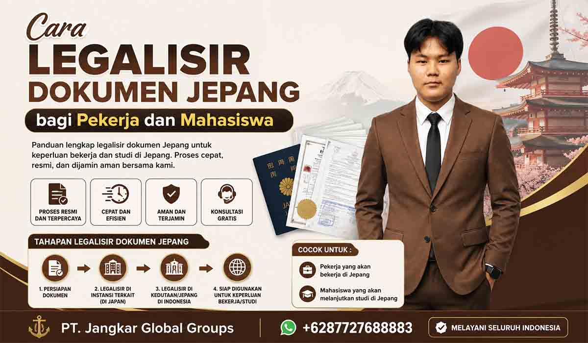 Cara Legalisir Dokumen Jepang bagi Pekerja dan Mahasiswa