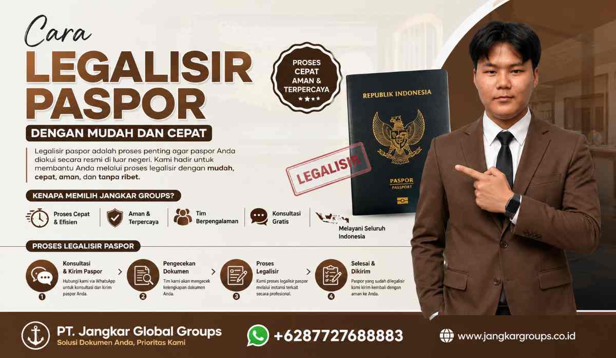 Cara Legalisir Paspor dengan Mudah dan Cepat