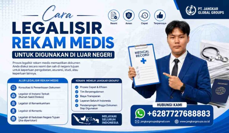Cara Legalisir Rekam Medis untuk Digunakan di Luar Negeri