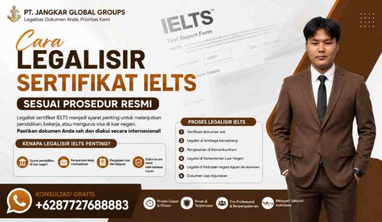 Cara Legalisir Sertifikat IELTS Sesuai Prosedur Resmi