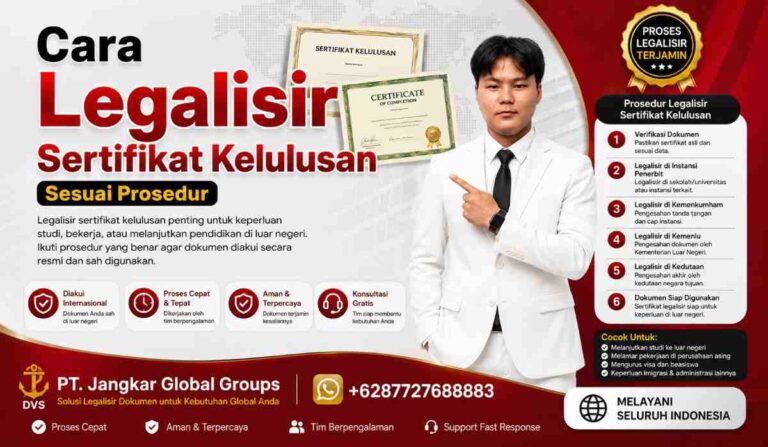 Cara Legalisir Sertifikat Kelulusan Sesuai Prosedur