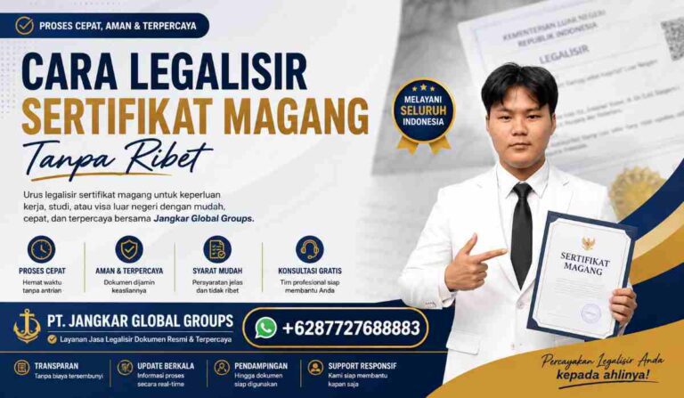 Cara Legalisir Sertifikat Magang Tanpa Ribet