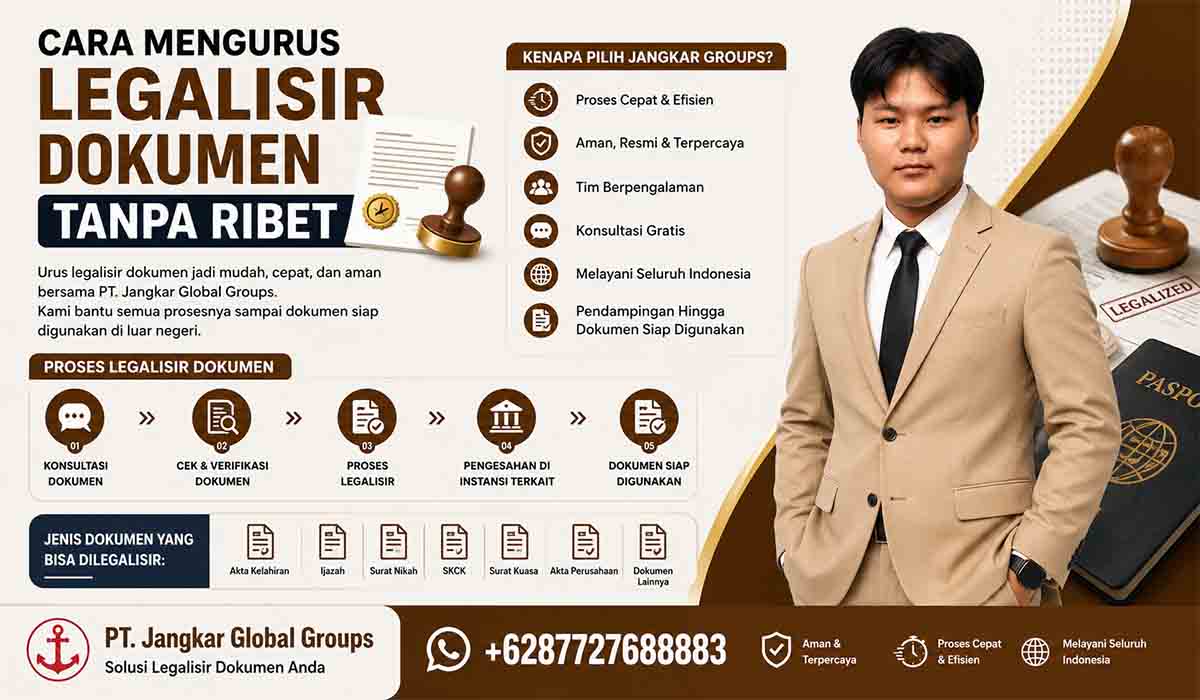 Cara Mengurus Legalisir Dokumen Tanpa Ribet
