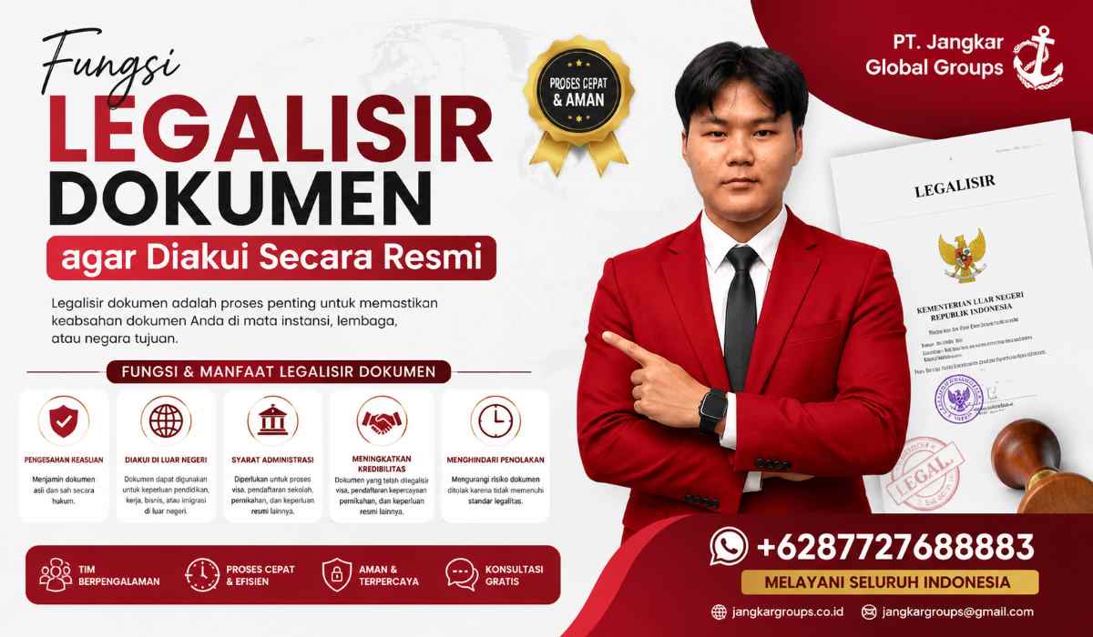 Fungsi Legalisir Dokumen agar Diakui Secara Resmi
