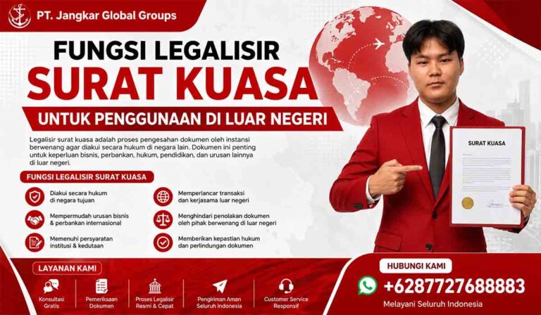 Fungsi Legalisir Surat Kuasa untuk Penggunaan di Luar Negeri