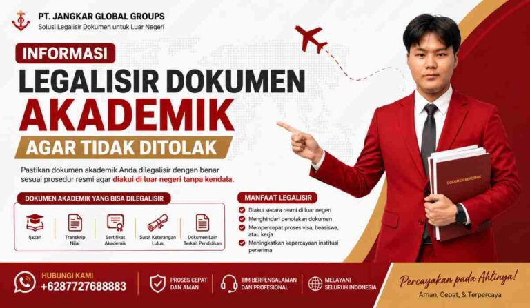 Informasi Legalisir Dokumen Akademik agar Tidak Ditolak