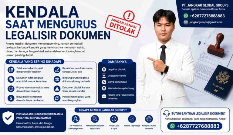 Kendala Saat Mengurus Legalisir Dokumen