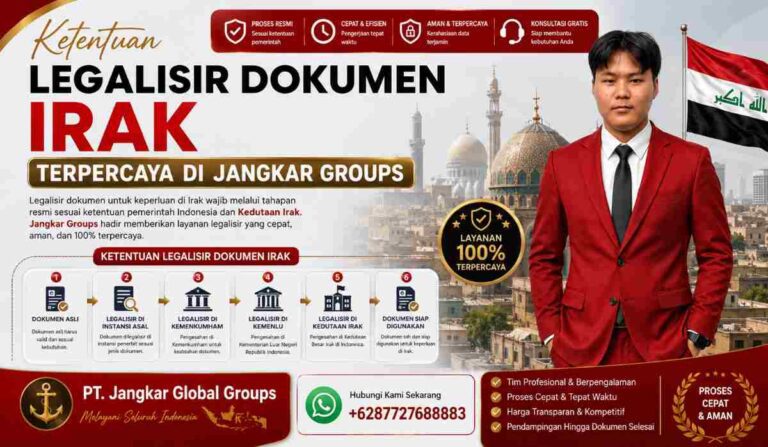 Ketentuan Legalisir Dokumen Irak Terpercya di Jangkar Groups