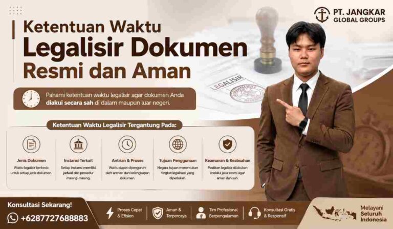 Ketentuan Waktu Legalisir Dokumen Resmi dan Aman