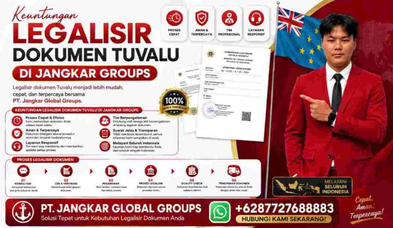 Keuntungan Legalisir Dokumen Tuvalu di Jangkar Groups
