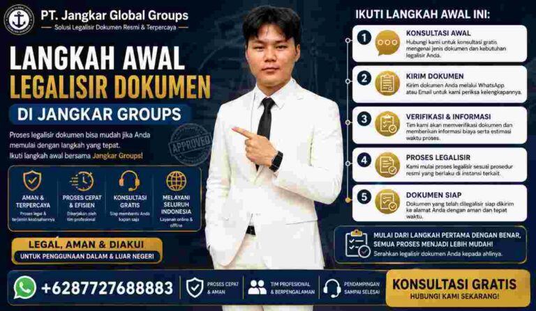 Langkah Awal Legalisir Dokumen di Jangkar groups