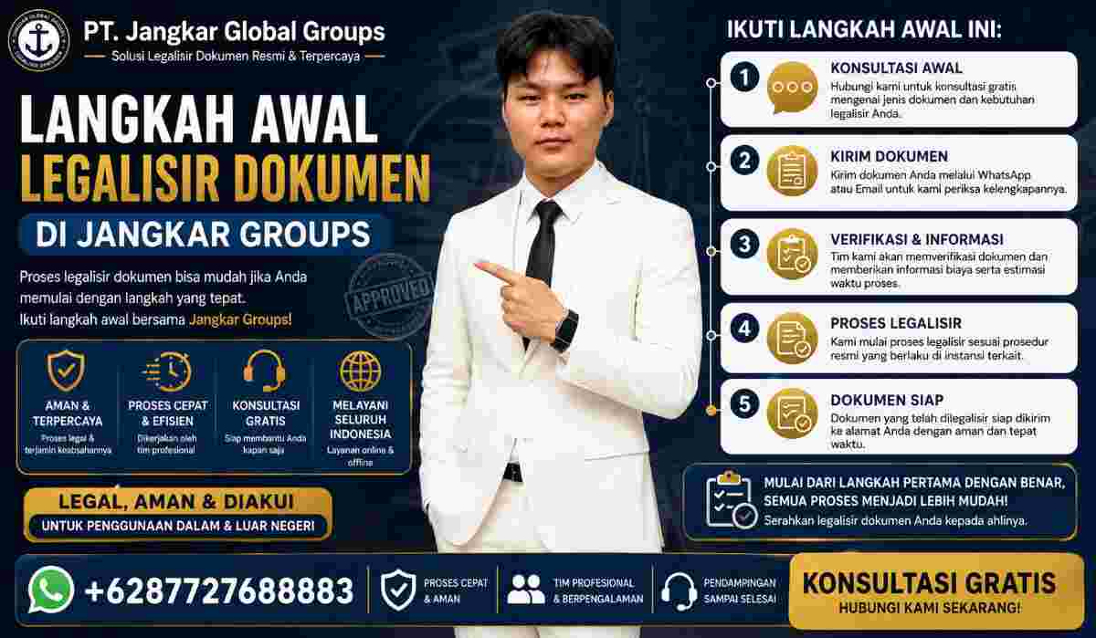 Langkah Awal Legalisir Dokumen di Jangkar groups