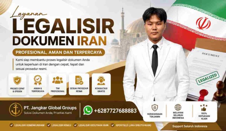 Layanan Legalisir Dokumen Iran Profesional, Aman dan Terpercaya