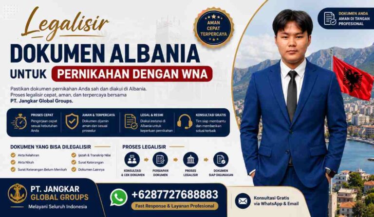 Legalisir Dokumen Albania untuk Pernikahan dengan WNA