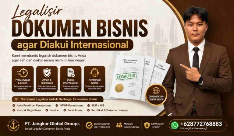 Legalisir Dokumen Bisnis agar Diakui Internasional