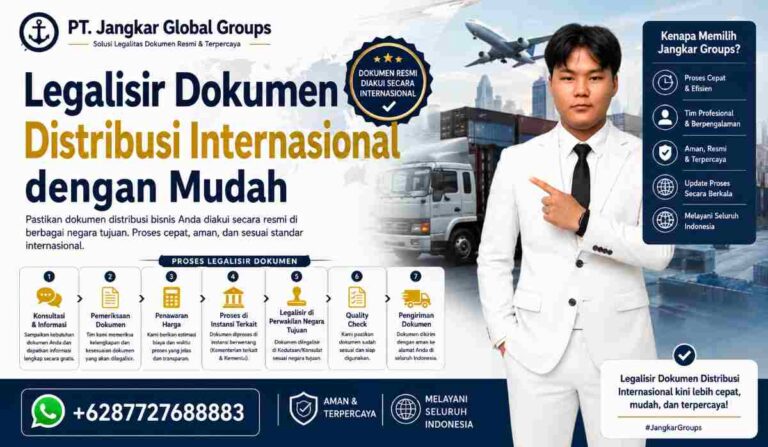 Legalisir Dokumen Distribusi Internasional dengan Mudah
