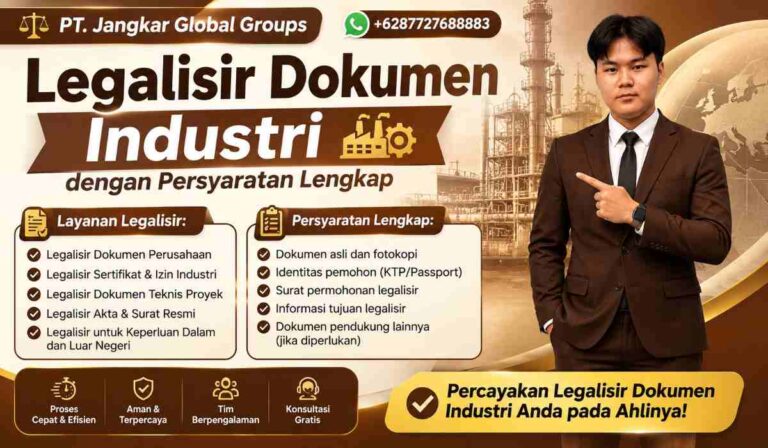 Legalisir Dokumen Industri dengan Persyaratan Lengkap