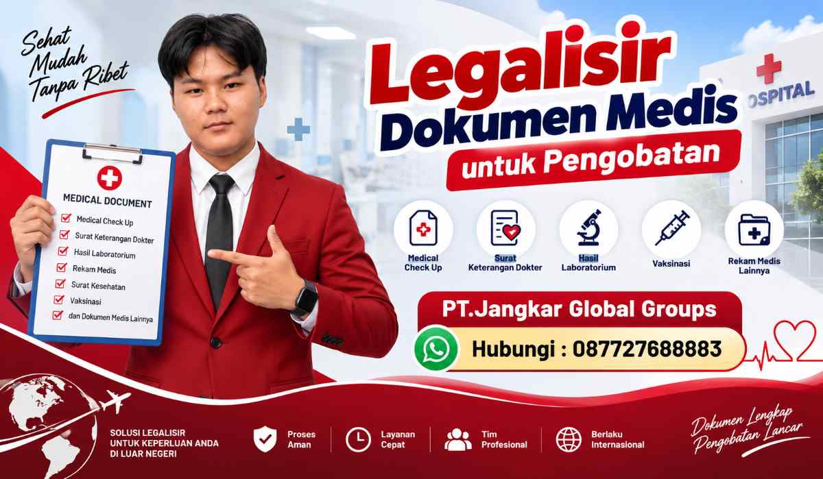 Legalisir Dokumen Medis untuk Pengobatan
