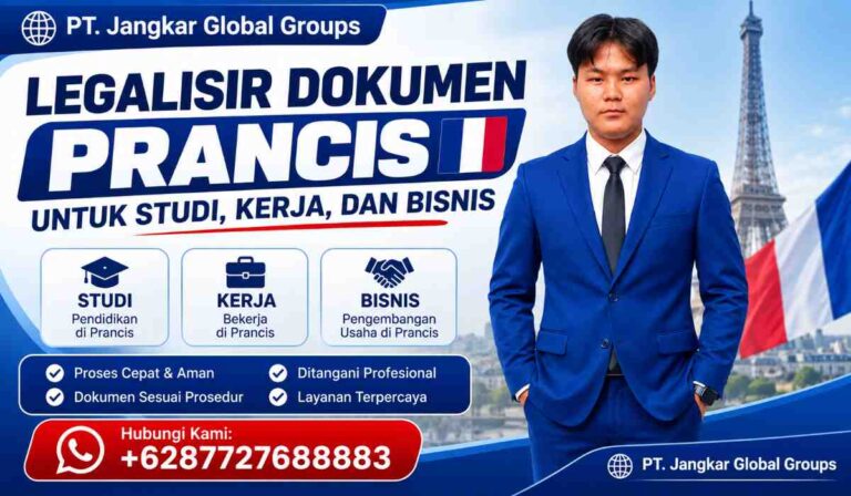 Legalisir Dokumen Prancis untuk Studi, Kerja, dan Bisnis