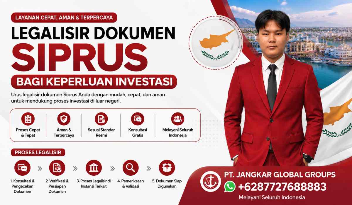 Legalisir Dokumen Siprus bagi Keperluan Investasi