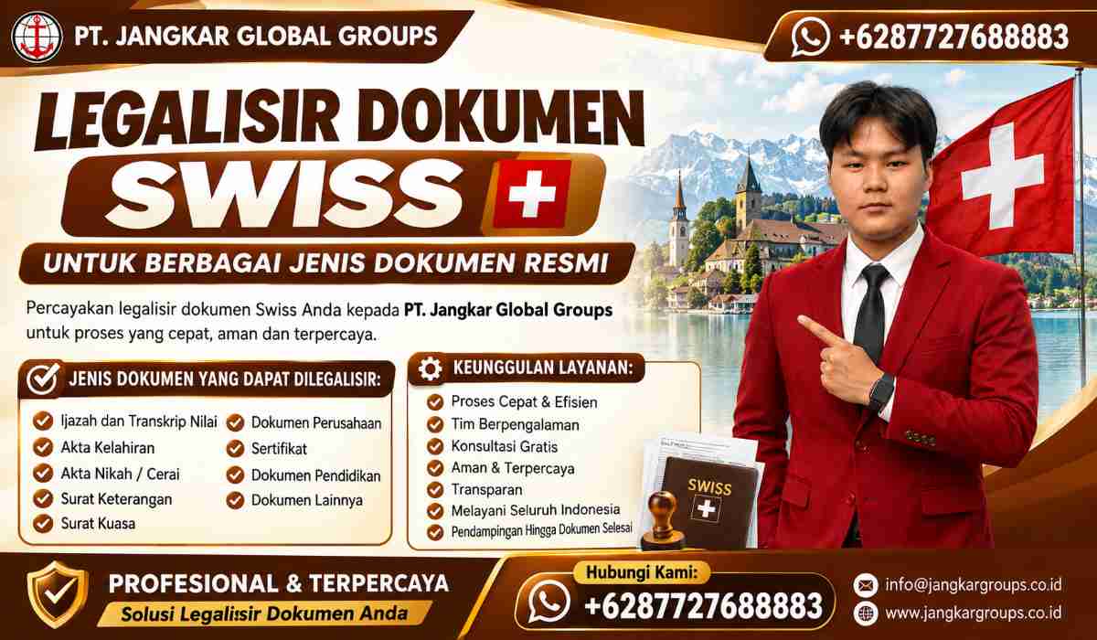 Legalisir Dokumen Swiss untuk Berbagai Jenis Dokumen Resmi