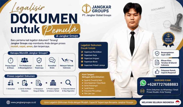 Legalisir Dokumen untuk Pemula di Jangkar Groups