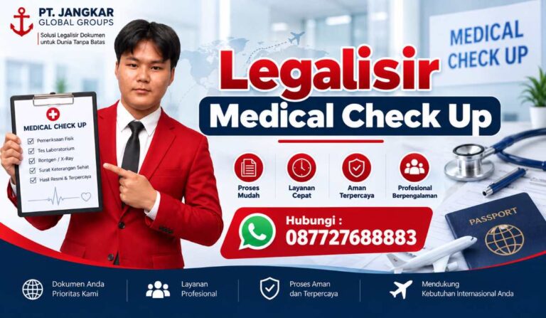 Legalisir Medical Check Up