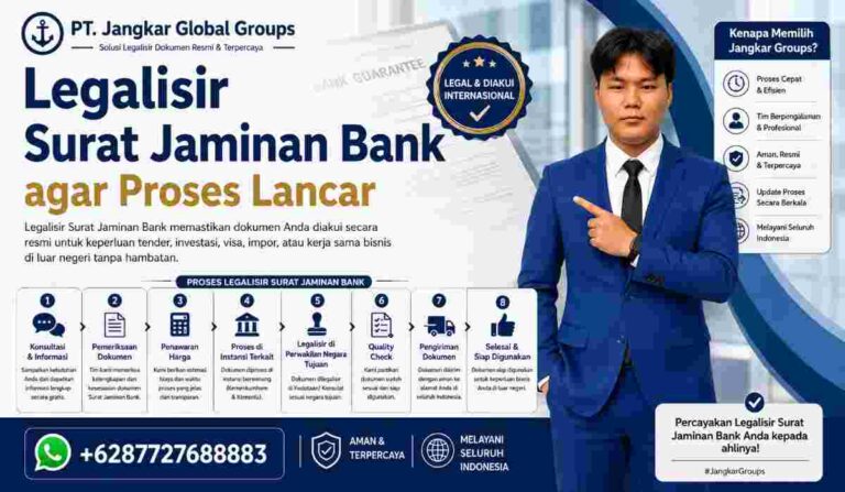 Legalisir Surat Jaminan Bank agar Proses Lancar