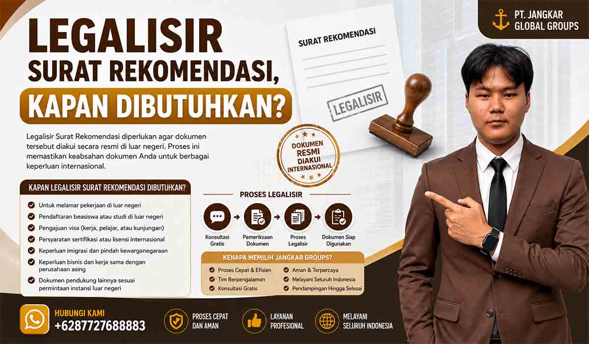 Legalisir Surat Rekomendasi, Kapan Dibutuhkan