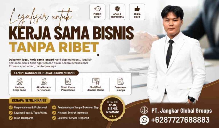 Legalisir untuk Kerja Sama Bisnis Tanpa Ribet