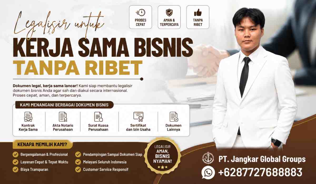 Legalisir untuk Kerja Sama Bisnis Tanpa Ribet