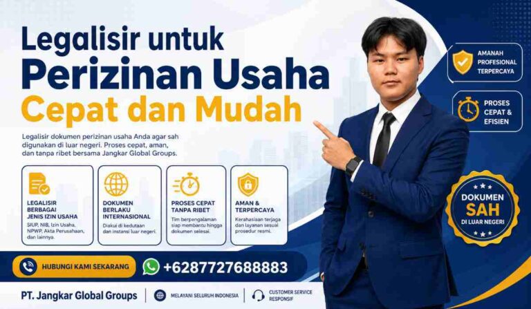 Legalisir untuk Perizinan Usaha Cepat dan Mudah