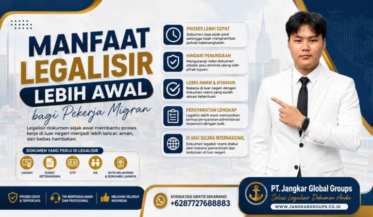 Manfaat Legalisir Lebih Awal bagi Pekerja Migran
