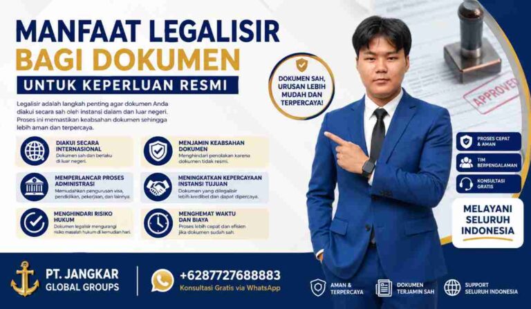Manfaat Legalisir bagi Dokumen untuk Keperluan Resmi