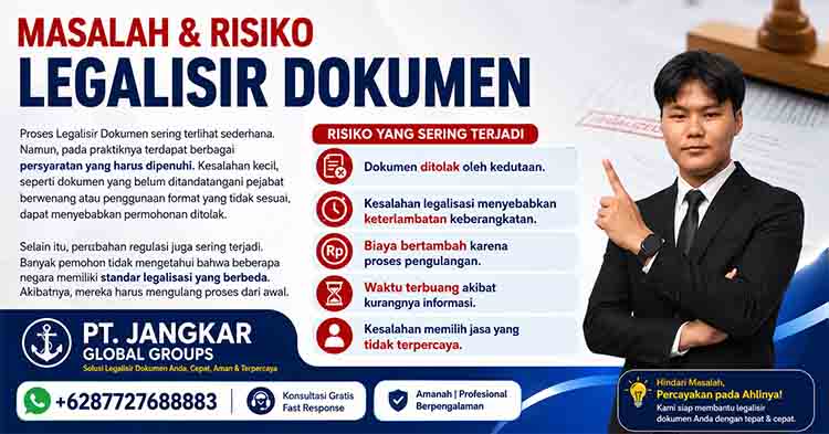 Masalah & Risiko Legalisir Dokumen