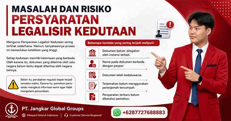 Masalah dan Risiko Persyaratan Legalisir Kedutaan