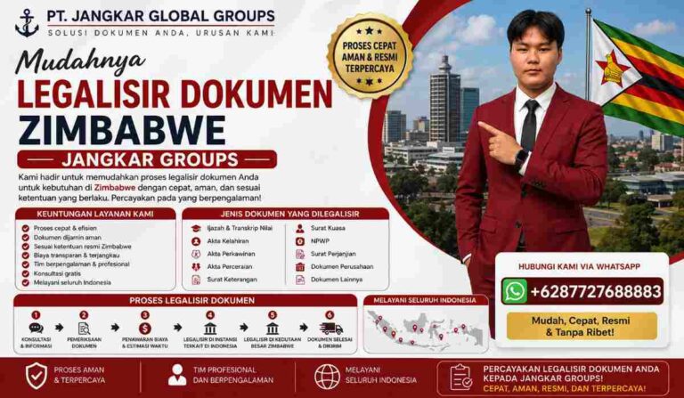Mudahnya Legalisir Dokumen Zimbabwe Jangkar Groups