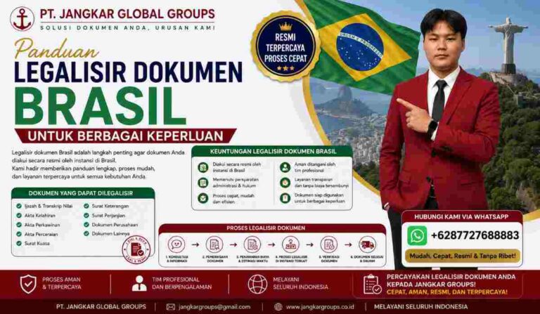 Panduan Legalisir Dokumen Brasil untuk Berbagai Keperluan